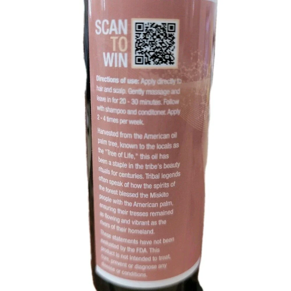 2 Bottles Premium Batana oil for Hair Growth |100% Raw Elaeis Oleifera